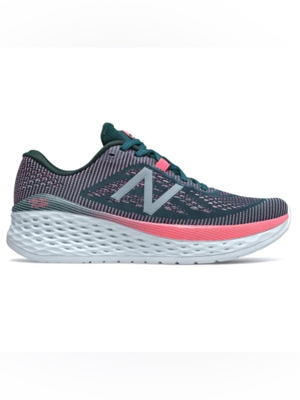 New Balance Fresh Foam Women's Teal and Coral Athletic Running Shoes